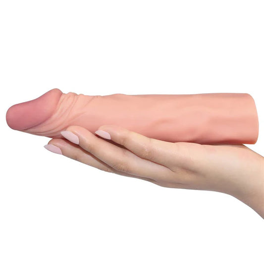 Guaina e Prolunga Pene Glory 18,5 cm